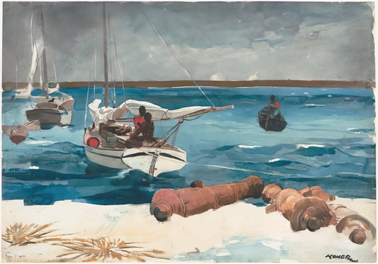 Winslow Homer's Art: A Deep Dive into the American Master's Vision - NASSAU 1899 by Winslow Homer