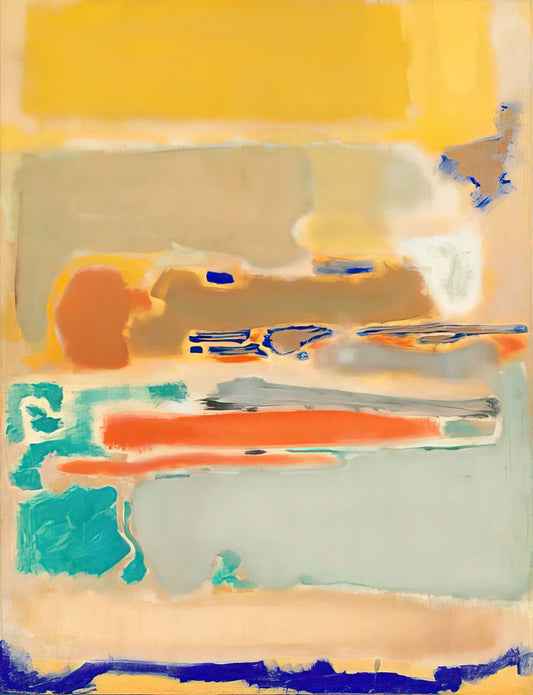 Yellow Over Purple Rothko: Decoding the Emotional Power of Color Field Painting - Multiform - 1948 by Mark Rothko