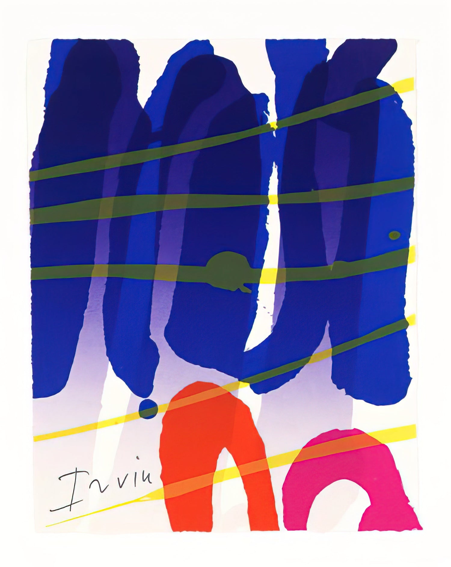 Albert Irvin Poster Collection