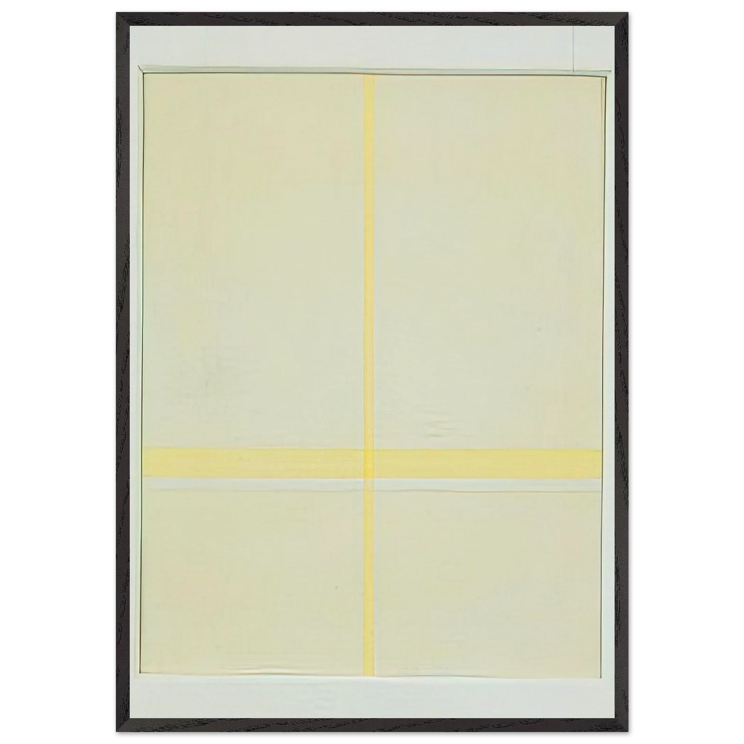 Spazio Luce - 1967 - Antonio Calderara 70x100 cm / 28x40 inches Framed Art Print – Black Wooden Frame