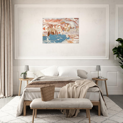 Dawn After the Storm, 1957- - Helen Frankenthaler Acrylic Print - 70x100 cm / 28x40″ inches