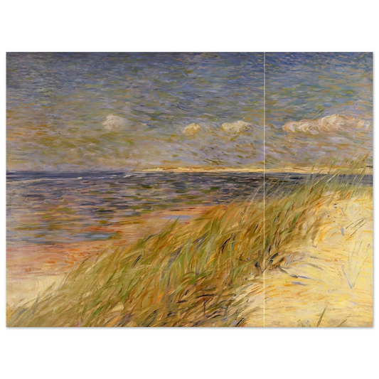 Theo van Rysselberghe - THE DUNES ZWIN KNOKKE 1887  75x100 cm / 30x40inches Fine Art Poster