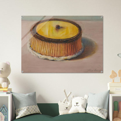Lemon Cake - 1997 - Wayne Thiebaud Acrylic Print - 70x100 cm / 28x40″ inches