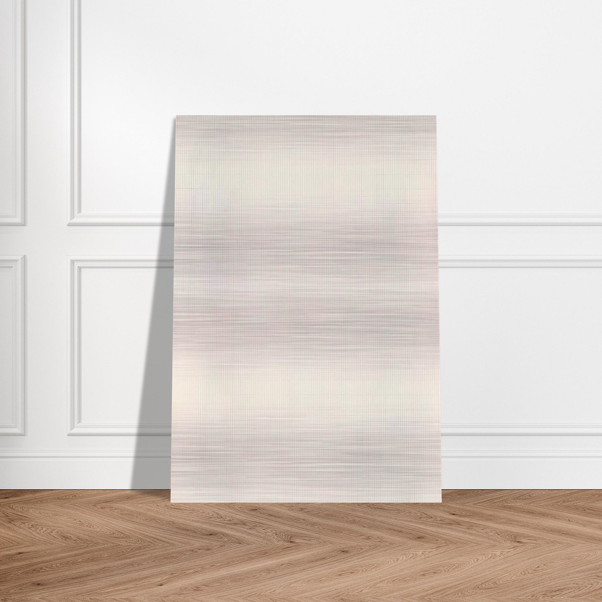The Peach - Agnes Martin Brushed Aluminum Print - 70x100 cm / 28x40 inches | Agnes Martin Aluminum Print | Agnes Martin Prints