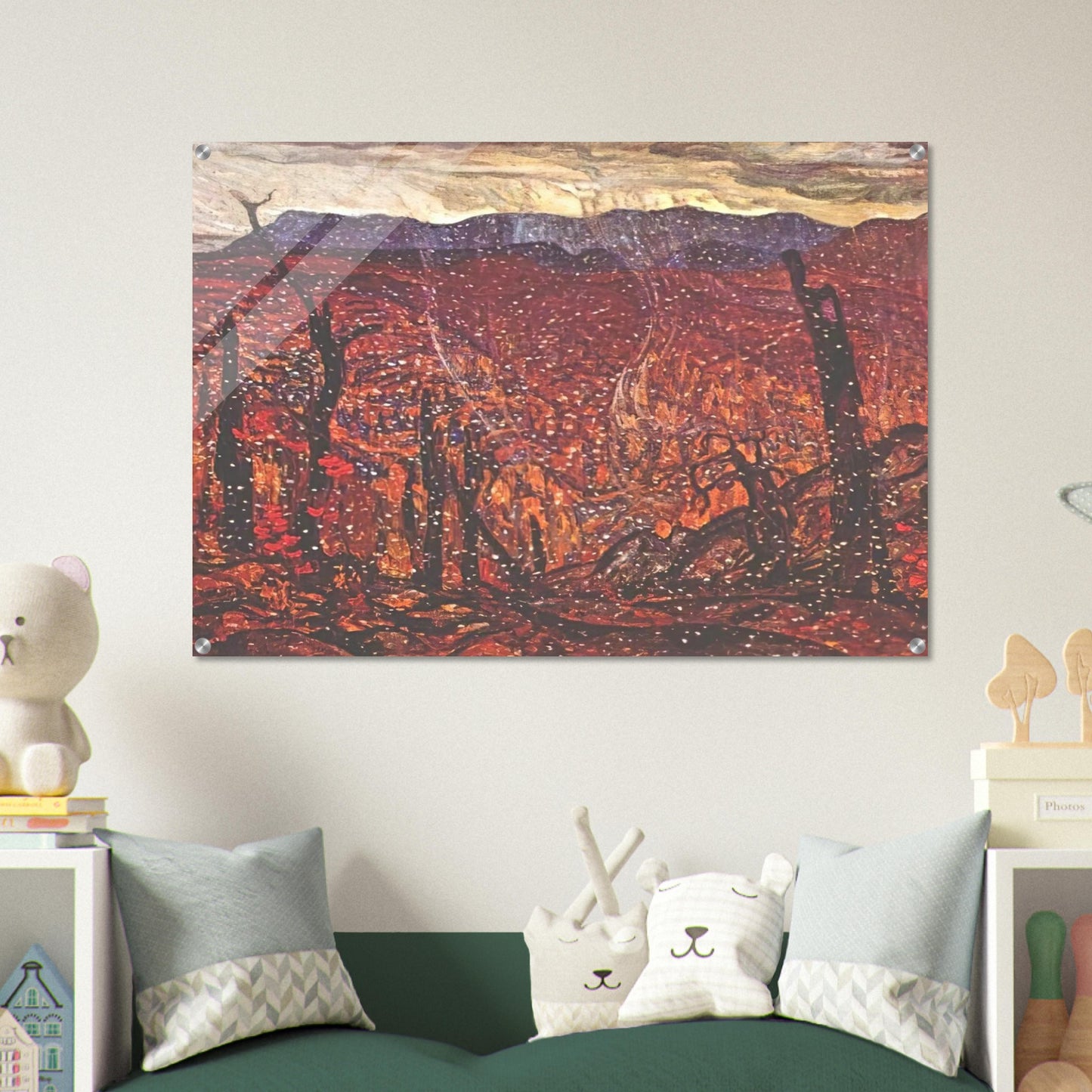 First Snow, Algoma Country - 1920 - A.Y. Jackson Acrylic Print - 70x100 cm / 28x40″ inches