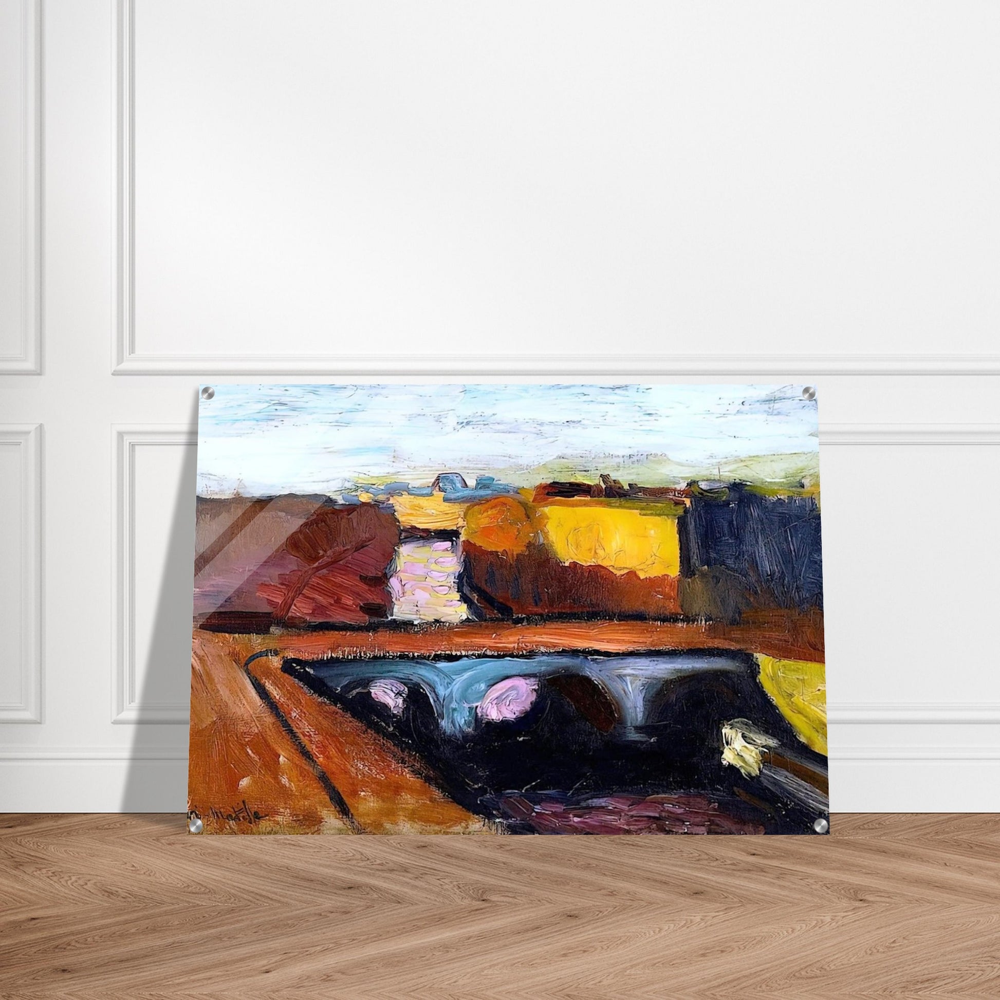 VIEW OF THE SEINE THE PONT SAINT MICHEL 1904 - Henri Matisse Acrylic Print - 70x100 cm / 28x40″ inches | Henri Matisse Wall Art | Henri Matisse Prints