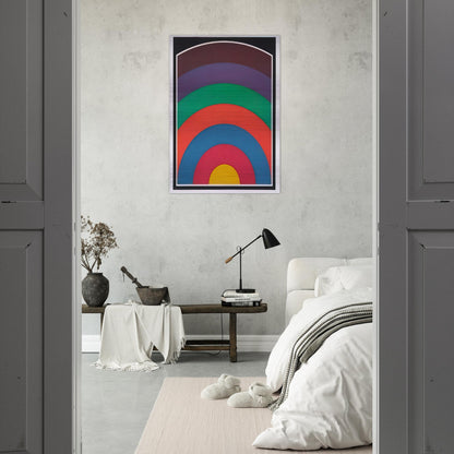 Arc Bands - Sol LeWitt Brushed Aluminum Print - 70x100 cm / 28x40 inches | Sol LeWitt Aluminum Print | Sol LeWitt Prints
