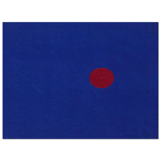 Ellsworth Kelly - Red and Blue from the series Line Form Color  75x100 cm / 30x40inches Fine Art Poster