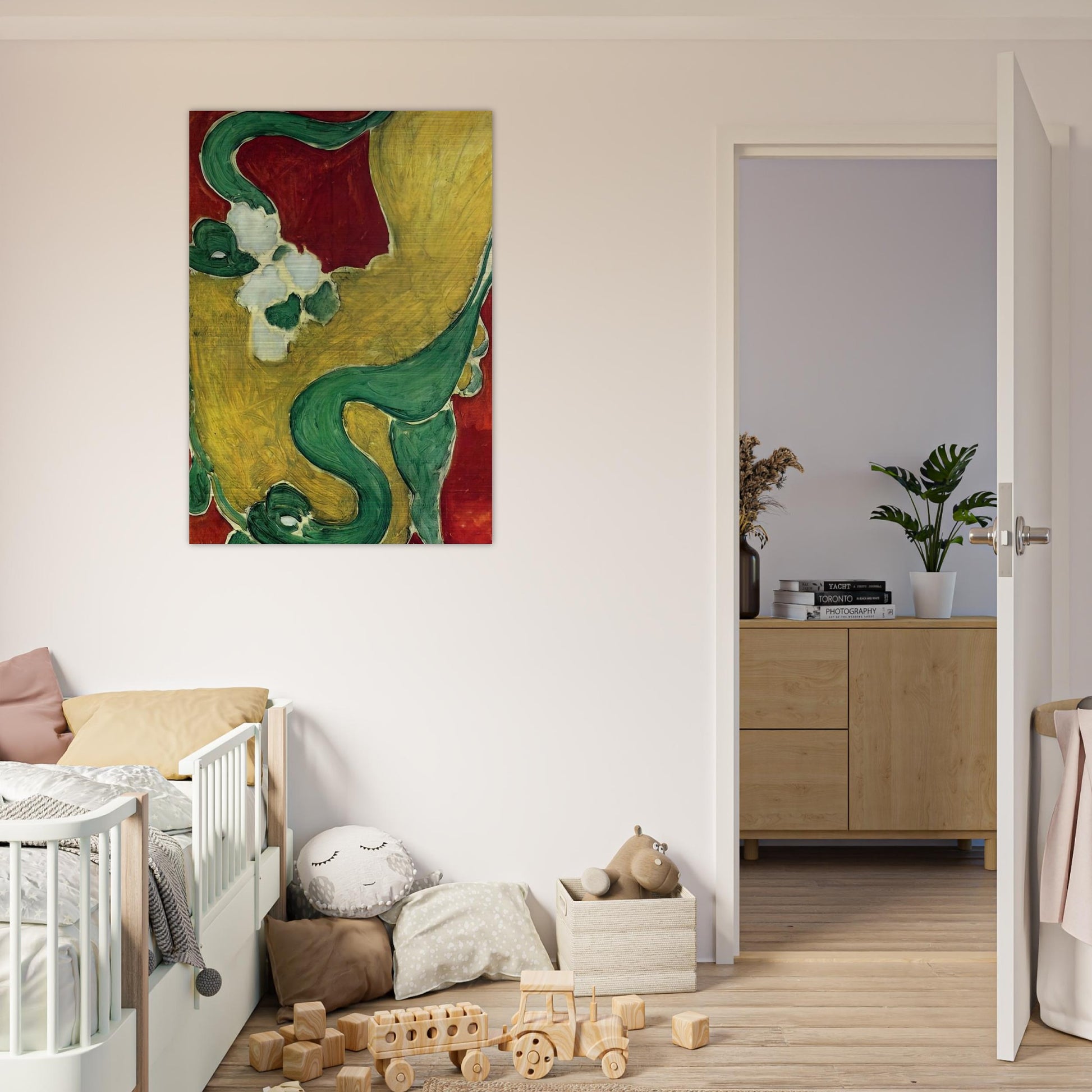 THE RACAILLE CHAIR 1946 - Henri Matisse Brushed Aluminum Print - 70x100 cm / 28x40 inches | Henri Matisse Aluminum Print | Henri Matisse Prints