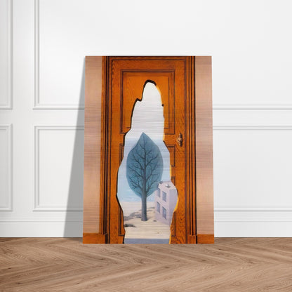 THE AMOROUS PERPECTIVE 1935 - Rene Magritte Brushed Aluminum Print - 70x100 cm / 28x40 inches | Rene Magritte Aluminum Print | Rene Magritte Prints