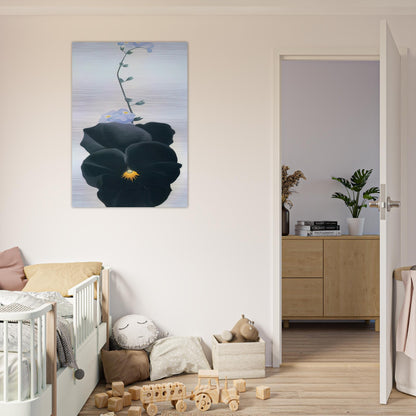 Pansy - Georgia O'Keeffe Brushed Aluminum Print - 70x100 cm / 28x40 inches | Georgia O'Keeffe Aluminum Print | Georgia O'Keeffe Prints