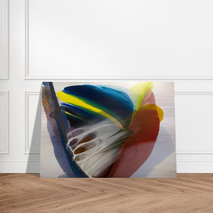 Wanderland Express - 1976 - Paul Jenkins Brushed Aluminum Print - 70x100 cm / 28x40 inches | Paul Jenkins Aluminum Print | Paul Jenkins Prints