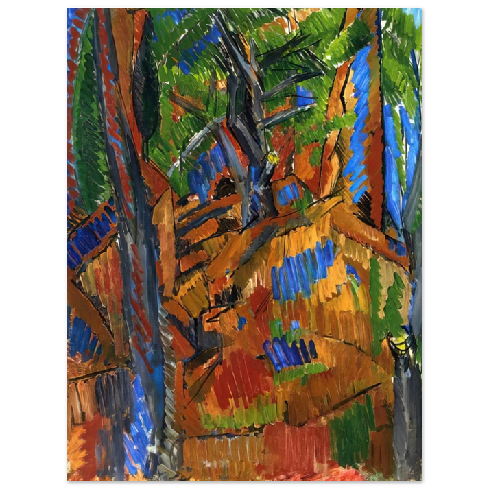 Raoul Dufy - TREES 1913  75x100 cm / 30x40inches Fine Art Poster