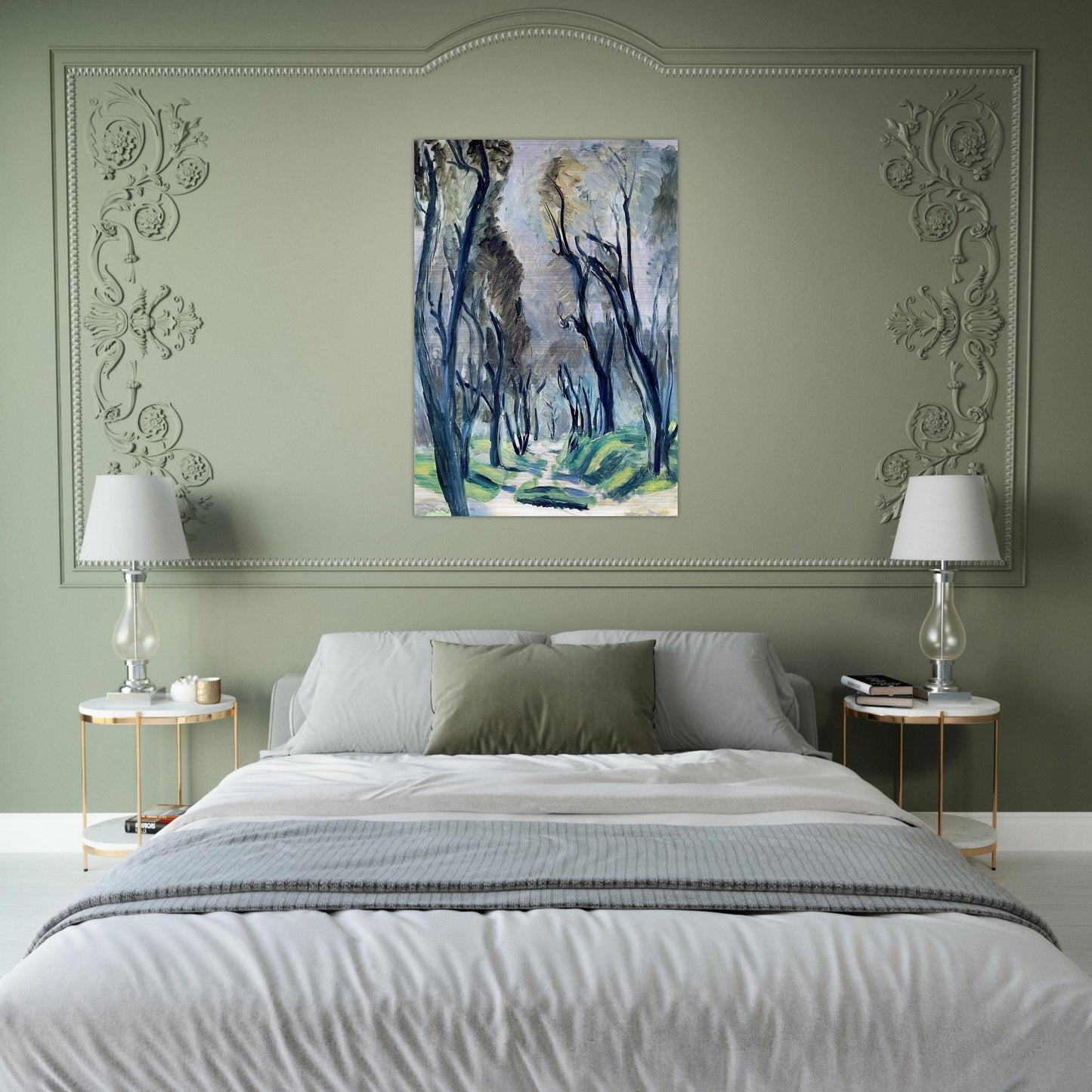 THE PATH OF OLIVE TREES 1920 - Henri Matisse Brushed Aluminum Print - 70x100 cm / 28x40 inches | Henri Matisse Aluminum Print | Henri Matisse Prints