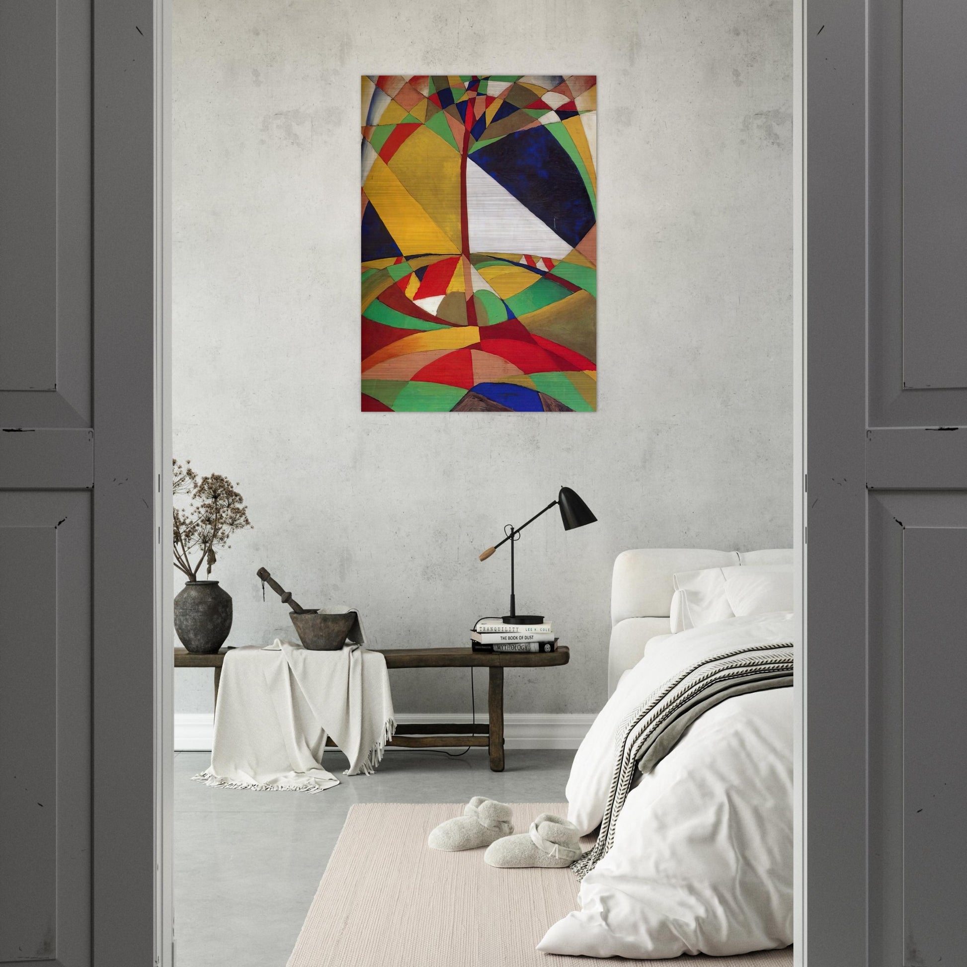 LANDSCAPE 1920 - Rene Magritte Brushed Aluminum Print - 70x100 cm / 28x40 inches | Rene Magritte Aluminum Print | Rene Magritte Prints