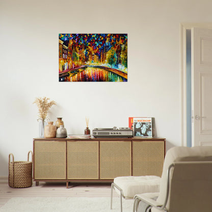 Leonid Afremov - Leonid Afremov Brushed Aluminum Print - 70x100 cm / 28x40 inches | Leonid Afremov Aluminum Print | Leonid Afremov Prints