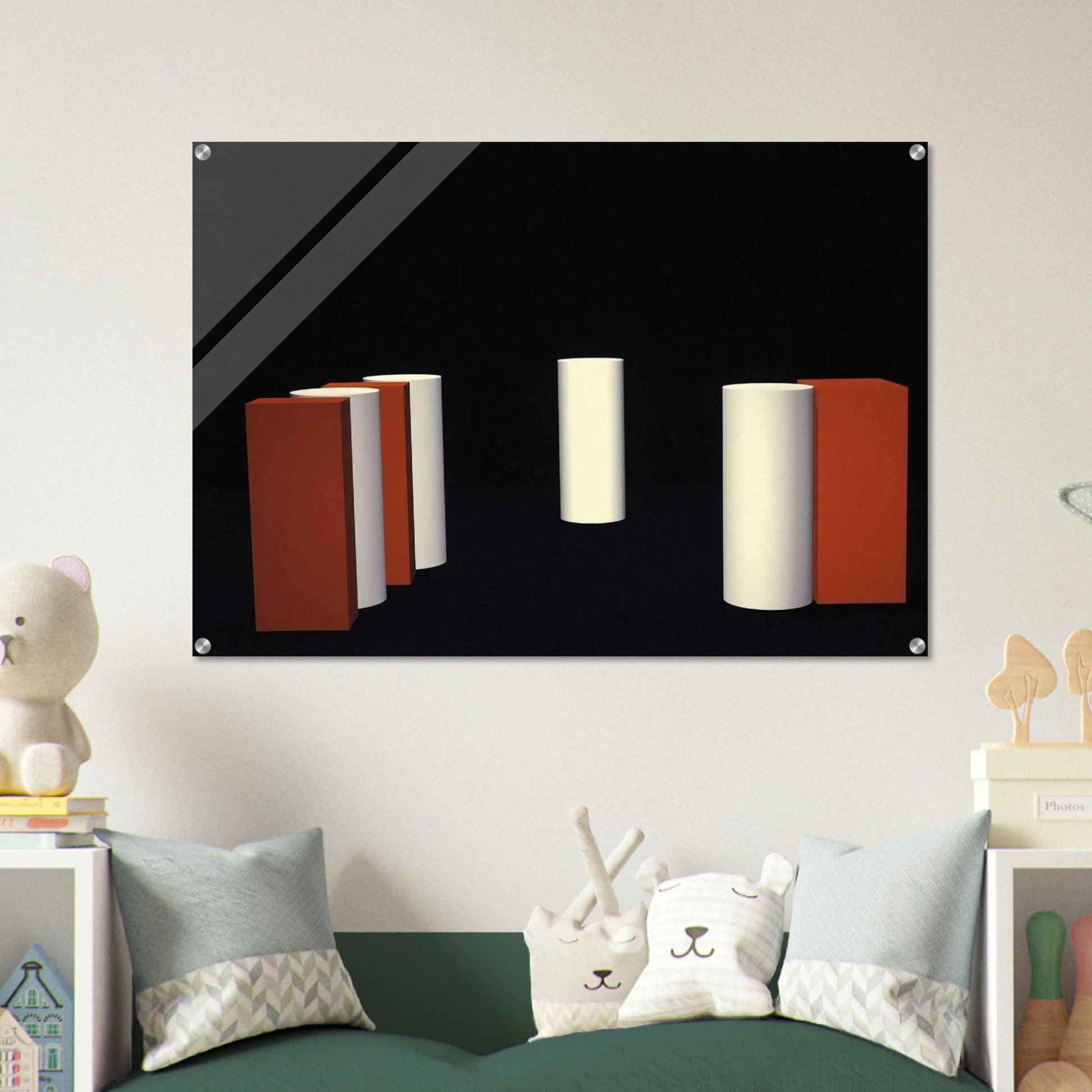 Ballet Neoconcreto # 1 - 1958 - Lygia Pape Acrylic Print - 70x100 cm / 28x40″ inches