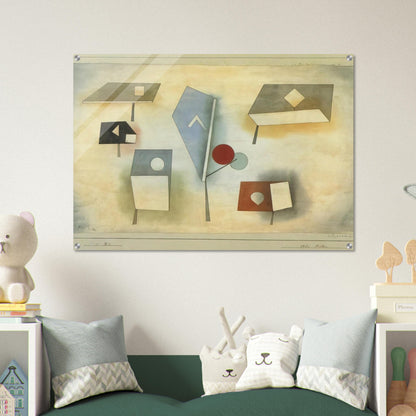 SIX SPECIES 1921 - Paul Klee Acrylic Print - 70x100 cm / 28x40″ inches