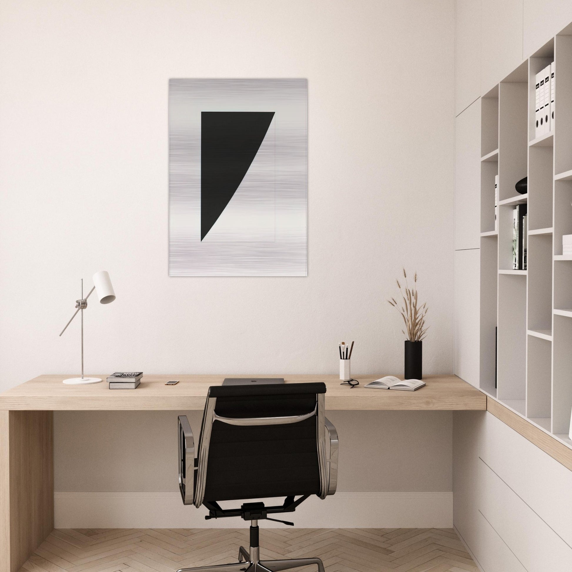 The Mallarm‚ Suite - Ellsworth Kelly Brushed Aluminum Print - 70x100 cm / 28x40 inches | Ellsworth Kelly Aluminum Print | Ellsworth Kelly Prints