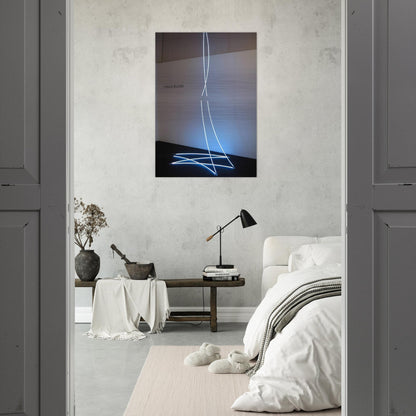 Lamentable Despicable - 2008 - Francois Morellet Brushed Aluminum Print - 70x100 cm / 28x40 inches | Francois Morellet Aluminum Print | Francois Morellet Prints