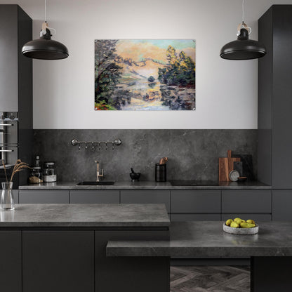 Landscape of Creuse - 1897 - Armand Guillaumin Acrylic Print - 70x100 cm / 28x40″ inches