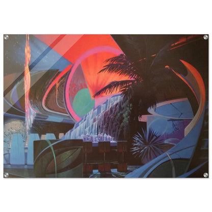 Syd Mead - Syd Mead Acrylic Print - 70x100 cm / 28x40″ inches