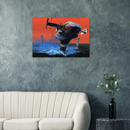 Chris Foss - Chris Foss Brushed Aluminum Print - 70x100 cm / 28x40 inches | Chris Foss Aluminum Print | Chris Foss Prints
