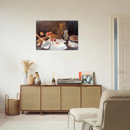 STILL LIFE - Andre Derain Brushed Aluminum Print - 70x100 cm / 28x40 inches | Andre Derain Aluminum Print | Andre Derain Prints