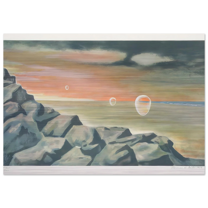 Eschantos 21 - Magic Realism - Clarence Holbrook Carter Brushed Aluminum Print - 70x100 cm / 28x40 inches | Clarence Holbrook Carter Aluminum Print | Clarence Holbrook Carter Prints
