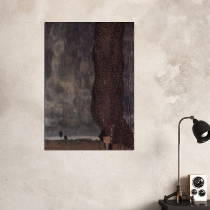 THE BIG POPLAR II 1903 - Gustav Klimt Brushed Aluminum Print - 70x100 cm / 28x40 inches | Gustav Klimt Aluminum Print | Gustav Klimt Prints