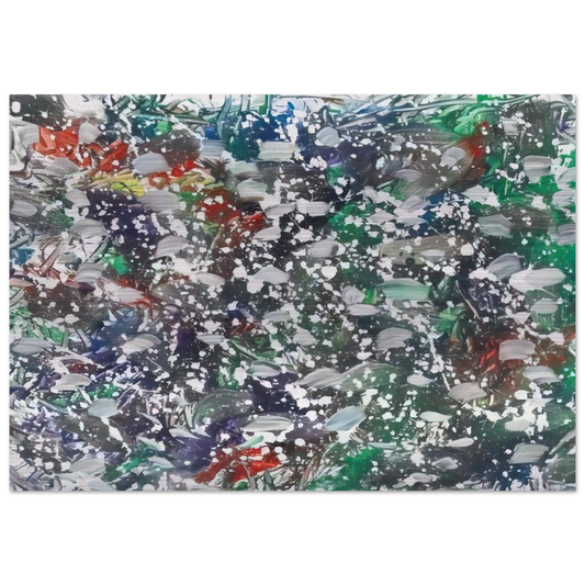 Neigeoliale - Marcel Barbeau Brushed Aluminum Print - 70x100 cm / 28x40 inches | Marcel Barbeau Aluminum Print | Marcel Barbeau Prints