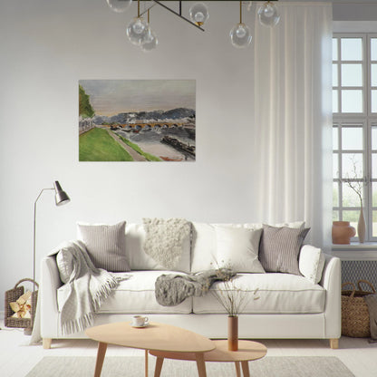 LE PONT DE SEVRES AU CHALAND 1917 - Henri Matisse Brushed Aluminum Print - 70x100 cm / 28x40 inches | Henri Matisse Aluminum Print | Henri Matisse Prints