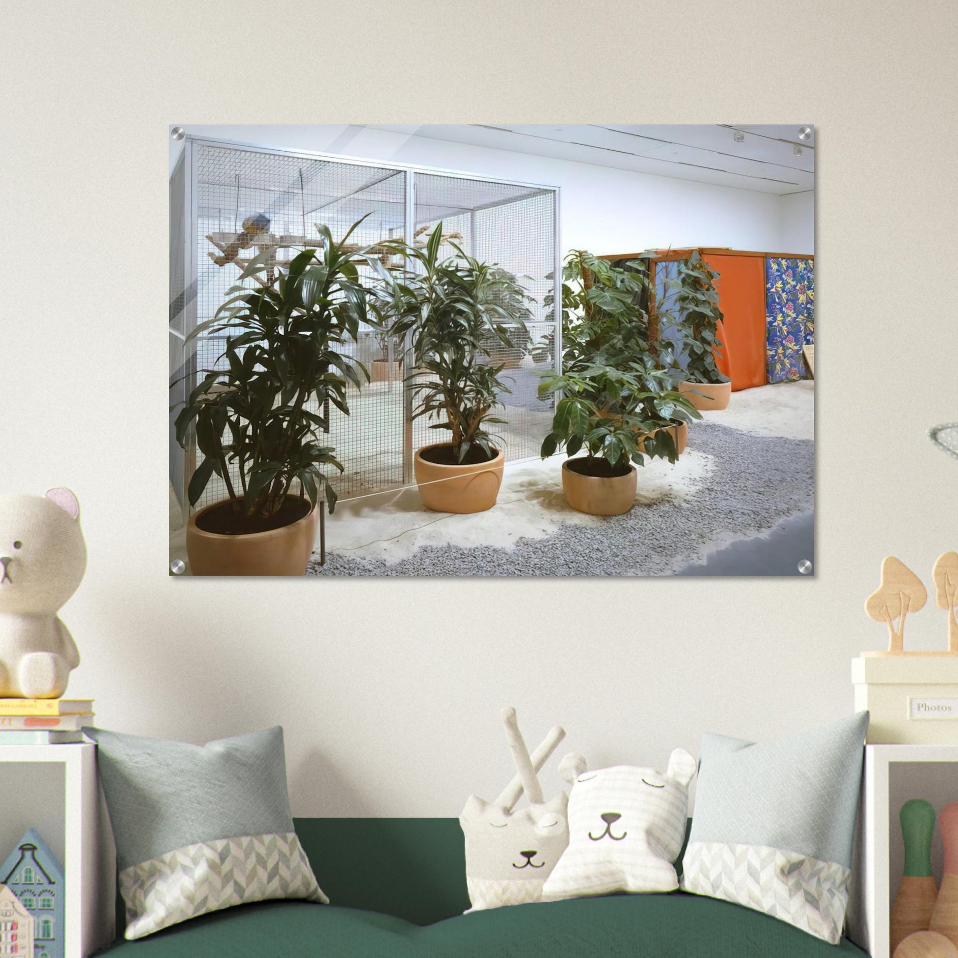 Tropicália, Penetrables PN 2 'Purity is a myth' and PN 3 'Imagetical' - Helio Oiticica Acrylic Print - 70x100 cm / 28x40″ inches