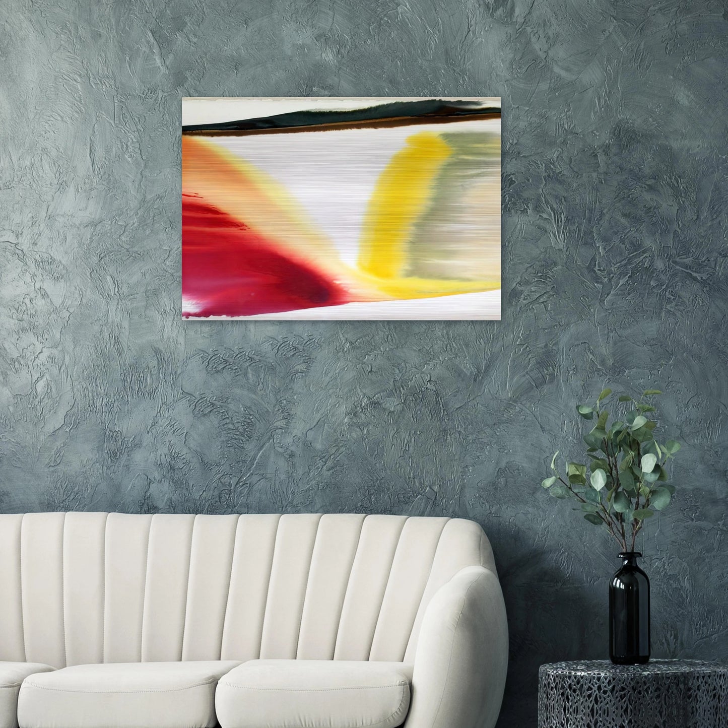Phenomena Pointed East - Paul Jenkins Brushed Aluminum Print - 70x100 cm / 28x40 inches | Paul Jenkins Aluminum Print | Paul Jenkins Prints