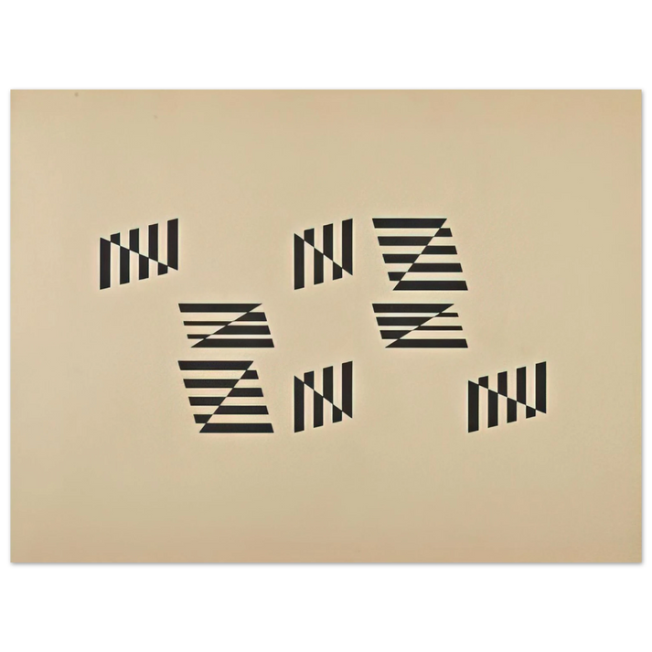 Helio Oiticica - Limite-LumificaÃƒÂ§as - 1958  75x100 cm / 30x40inches Fine Art Poster