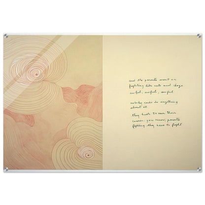 SUBLIMATION 2002 0 - Louise Bourgeois Acrylic Print - 70x100 cm / 28x40″ inches