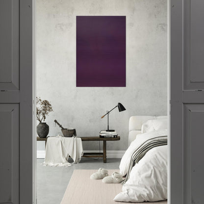 Microchromie 70, ZL violet d'Egypte - Fernand Leduc Brushed Aluminum Print - 70x100 cm / 28x40 inches | Fernand Leduc Aluminum Print | Fernand Leduc Prints