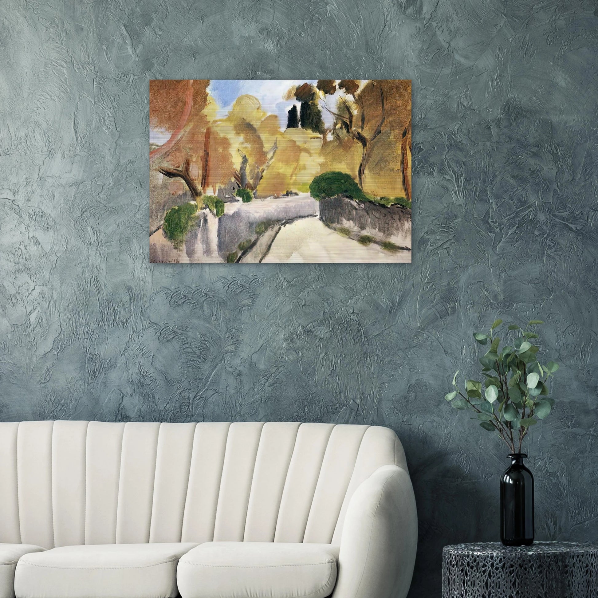 LANDSCAPE 2 - Henri Matisse Brushed Aluminum Print - 70x100 cm / 28x40 inches | Henri Matisse Aluminum Print | Henri Matisse Prints