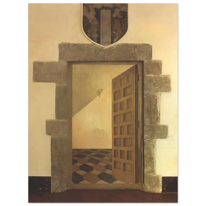 Salvador Dali - OVERTURE IN TROMPE L OEIL  75x100 cm / 30x40inches Fine Art Poster