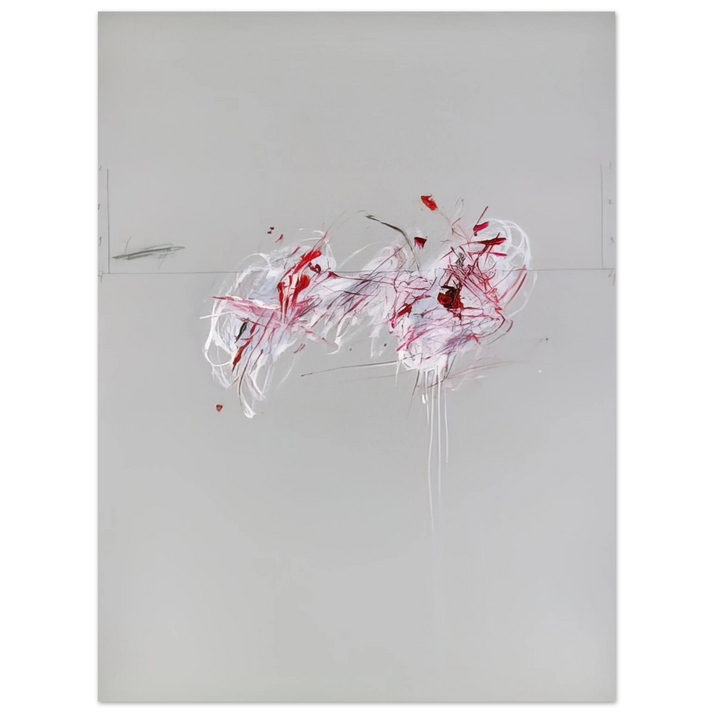 Cy Twombly - Nine Discourses on Commodus, Part II  75x100 cm / 30x40inches Fine Art Poster