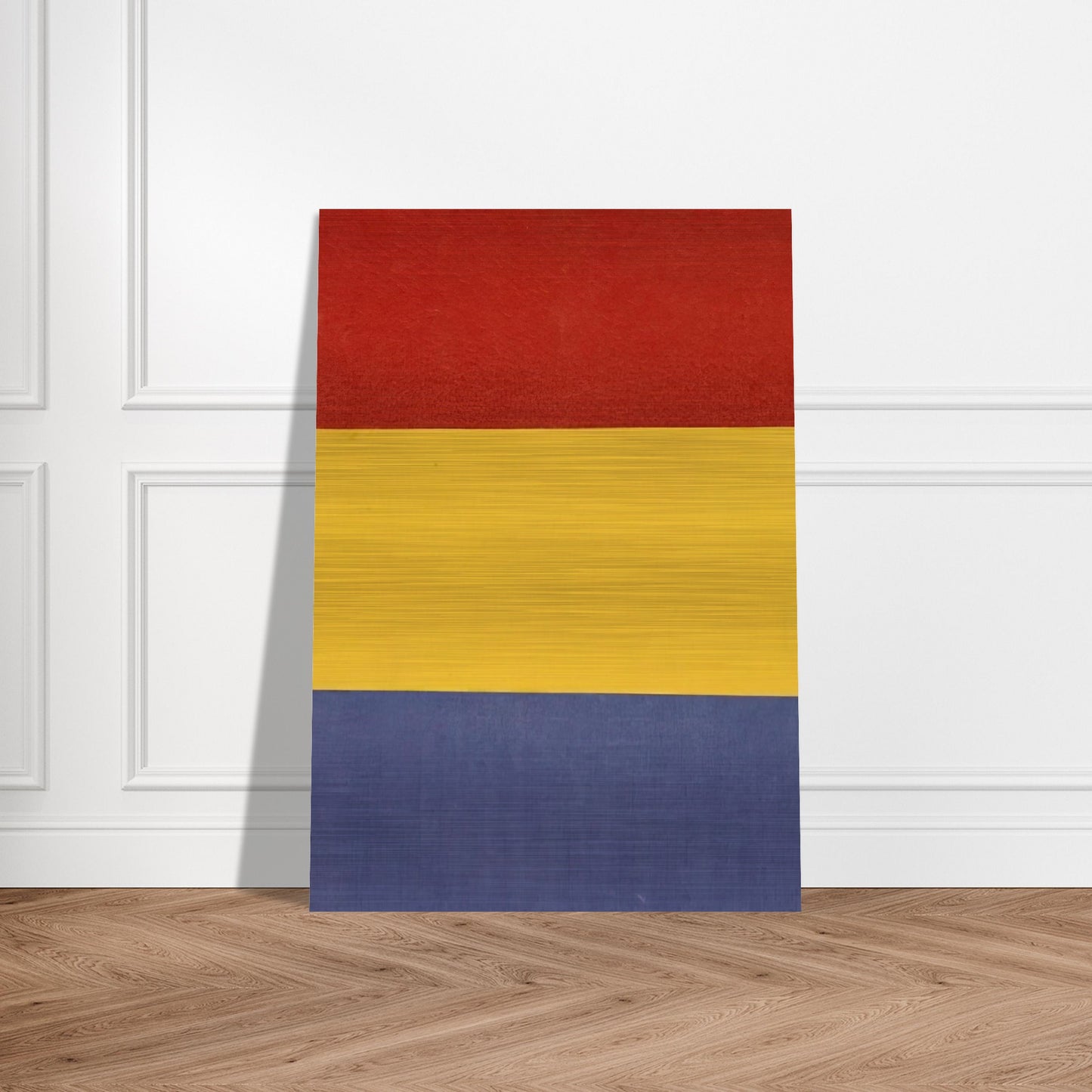 Red, Yellow, Blue - Ellsworth Kelly Brushed Aluminum Print - 70x100 cm / 28x40 inches | Ellsworth Kelly Aluminum Print | Ellsworth Kelly Prints
