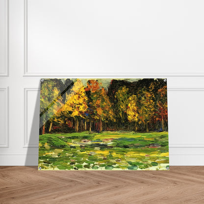 FOREST EDGE - Wassily Kandinsky Acrylic Print - 70x100 cm / 28x40″ inches