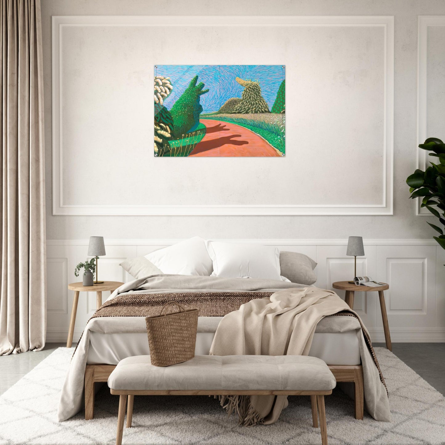 David Hockney - David Hockney Acrylic Print - 70x100 cm / 28x40″ inches | David Hockney Wall Art | David Hockney Prints