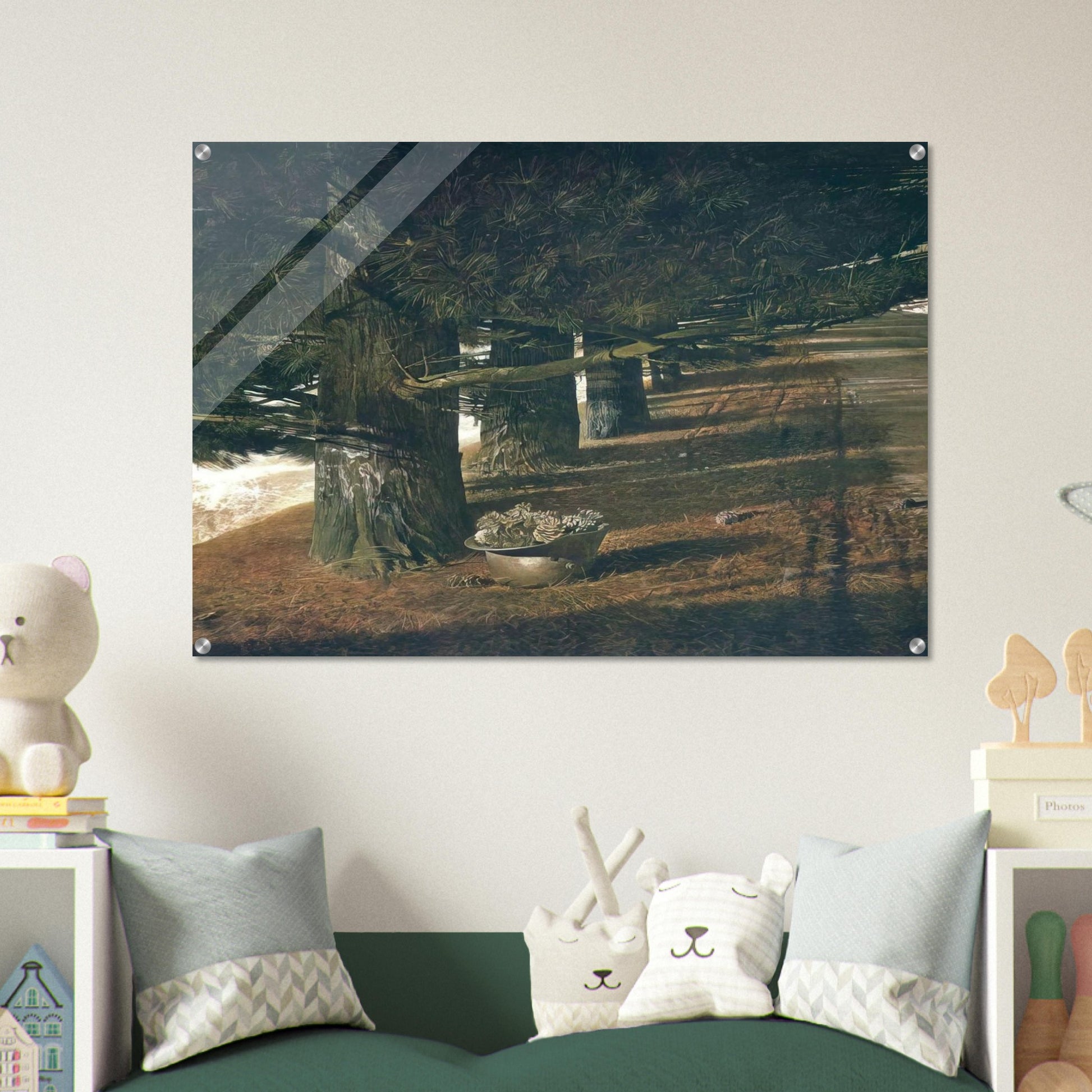 PINE BARON - Andrew Wyeth Acrylic Print - 70x100 cm / 28x40″ inches