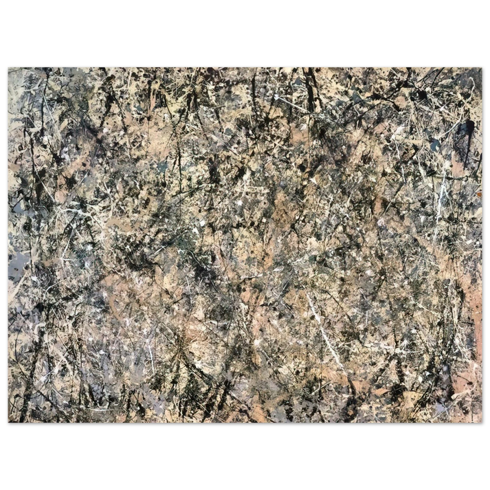 Jackson Pollock - NUMBER 1 LAVENDER MIST 1950 1  75x100 cm / 30x40inches Fine Art Poster