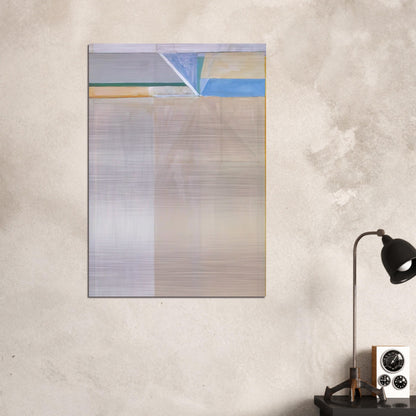Ocean Park #46 - Richard Diebenkorn Brushed Aluminum Print - 70x100 cm / 28x40 inches | Richard Diebenkorn Aluminum Print | Richard Diebenkorn Prints