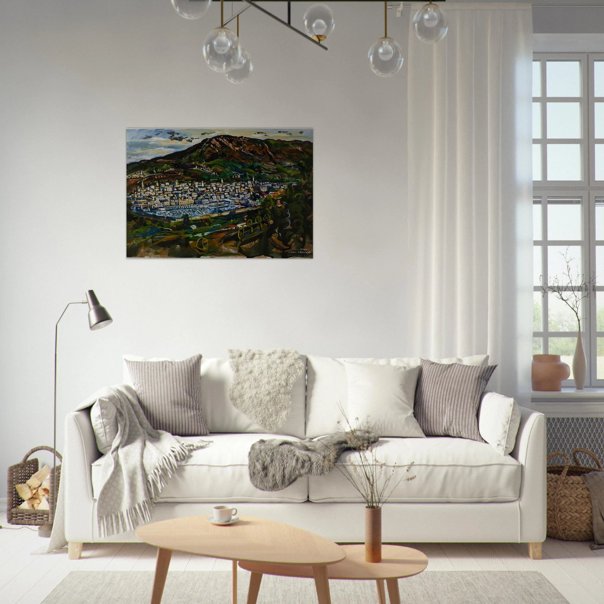 FEZ MOROCCO 1960 - Ivan Albright Brushed Aluminum Print - 70x100 cm / 28x40 inches | Ivan Albright Aluminum Print | Ivan Albright Prints