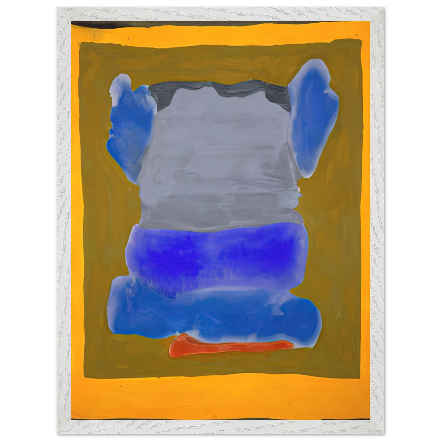 Helen Frankenthaler - Buddha s Court - 1964 Wall art - 21x29.7 cm / 8x12" - Fine Art Poster-canvas - -
