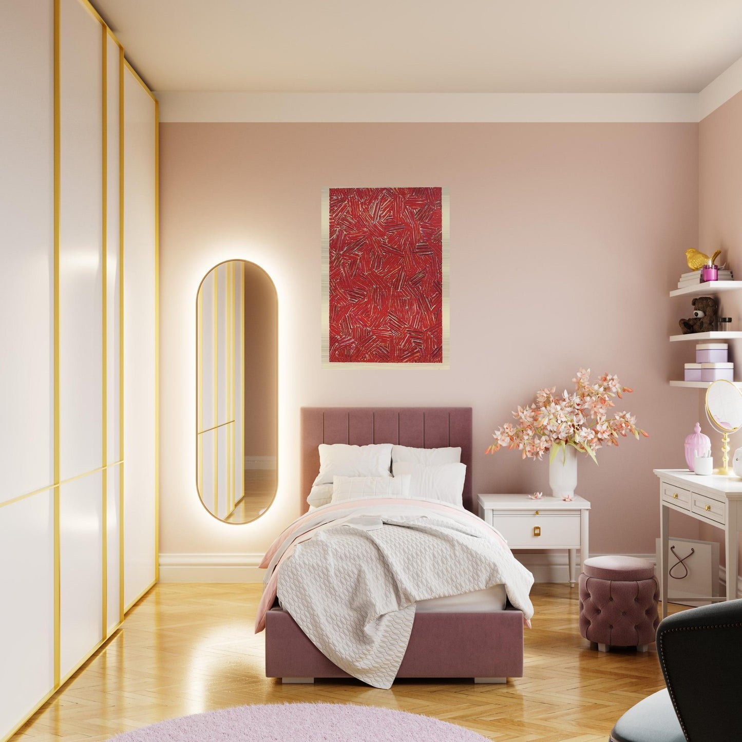 CICADA ULAE 219 - Jasper Johns Brushed Aluminum Print - 70x100 cm / 28x40 inches | Jasper Johns Aluminum Print | Jasper Johns Prints