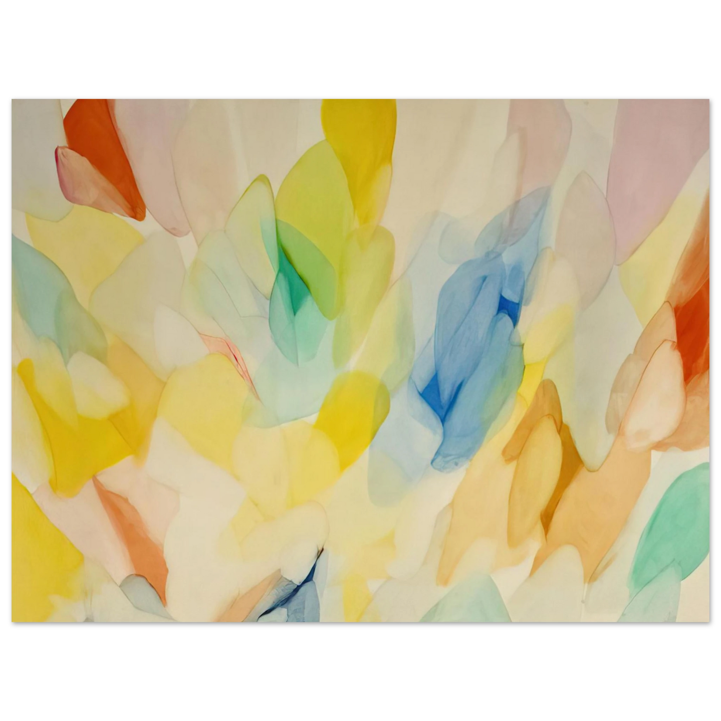 Alice Baber - Lord of the Rainbow  75x100 cm / 30x40inches Fine Art Poster